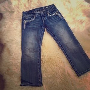 Cuffed Capri Miss Me size 26